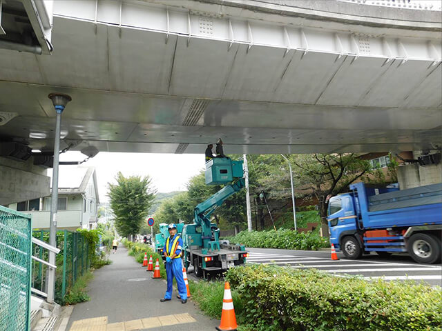 橋梁点検